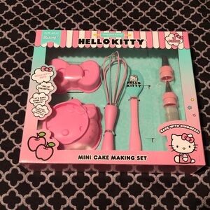 Handstand Kitchen Hello Kitty Cake Making Set 13-Pc Baking Set Whisk Spatula